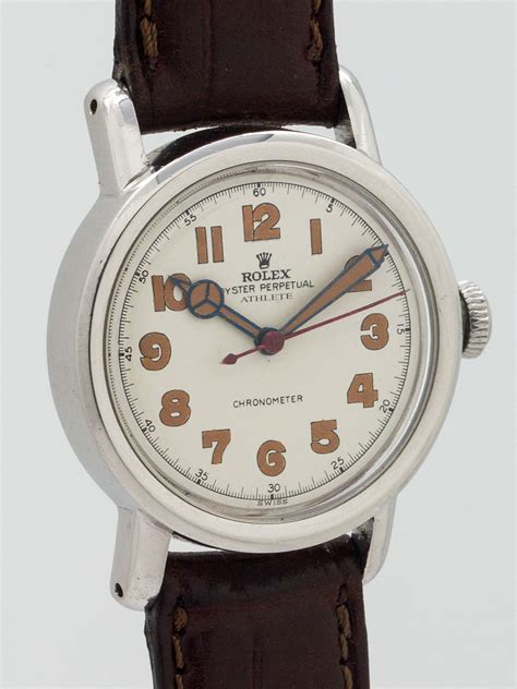 1942 mens rolex baseball hands|1942 Rolex Watch .